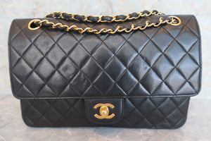 CHANEL/香奈儿 CF 双盖 链条包 羊皮 Black/Gold hadware(黑色/金色金属) 肩背包 600070156