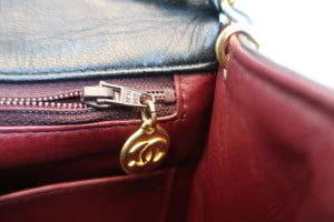 CHANEL Mini Matelasse single flap chain shoulder bag Lambskin Black/Gold hadware Shoulder bag 600060072