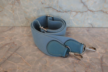 将图片加载到图库查看器，HERMES EVELYNE 3PM Clemence leather Blue jean □M刻印 Shoulder bag 800040064
