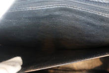 Load image into Gallery viewer, CHANEL  Bias stitch chain shoulder bag Caviar skin Black/Gold hadware Shoulder bag 700120117
