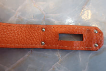 將圖片載入圖庫檢視器 HERMES／エルメス バーキン30 トゴ オレンジ □N刻印 ハンドバッグ 700070178
