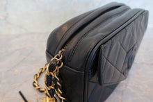Load image into Gallery viewer, CHANEL Matelasse fringe chain shoulder bag Lambskin Black/Gold hadware Shoulder bag 700100034
