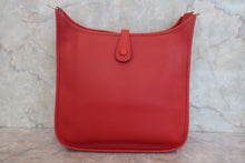 画像をギャラリービューアに読み込む, HERMES／エルメス エブリン1PM クシュベル ヴァーミリオン □H刻印 ショルダーバッグ 800010150
