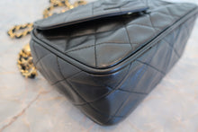 Load image into Gallery viewer, CHANEL Matelasse fringe chain shoulder bag Lambskin Black/Gold hadware Shoulder bag 700100034
