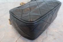 Load image into Gallery viewer, CHANEL Matelasse fringe chain shoulder bag Lambskin Black/Gold hadware Shoulder bag 700100034
