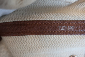 HERMES／エルメス ガーデンパーティPM ネゴンダ ブラウン □Q刻印 トートバッグ 700040021