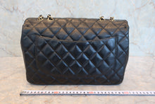 画像をギャラリービューアに読み込む, CHANEL/シャネル 中マトラッセシングルフラップWチェーンショルダーバッグ ラムスキン ブラック/ゴールド金具 ショルダーバッグ 800020146
