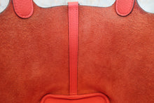 將圖片載入圖庫檢視器 HERMES／エルメス ピコタンロックＰＭ トリヨンクレマンス ルージュピヴォワンヌ C刻印 ハンドバッグ 800040060
