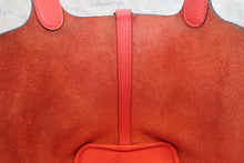 將圖片載入圖庫檢視器 HERMES／エルメス ピコタンロックＰＭ トリヨンクレマンス ルージュピヴォワンヌ C刻印 ハンドバッグ 800040060
