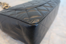 画像をギャラリービューアに読み込む, CHANEL/シャネル 中マトラッセシングルフラップWチェーンショルダーバッグ ラムスキン ブラック/ゴールド金具 ショルダーバッグ 800020146
