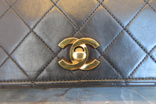 画像をギャラリービューアに読み込む, CHANEL/シャネル マトラッセフルフラップチェーンショルダーバッグ ラムスキン ブラック/ゴールド金具 ショルダーバッグ 800070143
