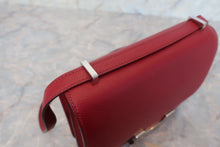 Load image into Gallery viewer, HERMES CONSTANCE3 MINI Epsom leather Rouge Grenet X Engraving Shoulder bag 600110046
