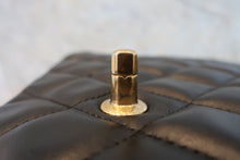 画像をギャラリービューアに読み込む, CHANEL/シャネル 中マトラッセシングルフラップWチェーンショルダーバッグ ラムスキン ブラック/ゴールド金具 ショルダーバッグ 800020146

