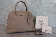 画像をギャラリービューアに読み込む, HERMES／エルメス ボリード31 トリヨンクレマンス トゥルティエールグレー □P刻印 ショルダーバッグ 800070095

