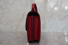 Load image into Gallery viewer, HERMES CONSTANCE3 MINI Epsom leather Rouge Grenet X Engraving Shoulder bag 600110046
