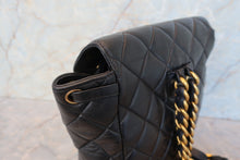 Load image into Gallery viewer, CHANEL Matelasse chain back pack Lambskin Black/Gold hadware Back pack 700090193
