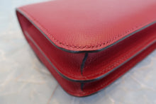 Load image into Gallery viewer, HERMES CONSTANCE3 MINI Epsom leather Rouge Grenet X Engraving Shoulder bag 600110046
