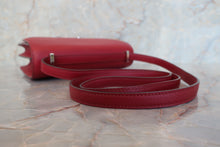 Load image into Gallery viewer, HERMES CONSTANCE3 MINI Epsom leather Rouge Grenet X Engraving Shoulder bag 600110046
