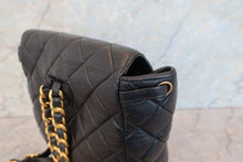 Load image into Gallery viewer, CHANEL Matelasse chain back pack Lambskin Black/Gold hadware Back pack 700090193
