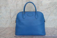 將圖片載入圖庫檢視器 HERMES／エルメス ボリード35 クシュベル ブルーフランス 〇X刻印 ショルダーバッグ 700030069
