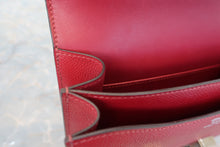 Load image into Gallery viewer, HERMES CONSTANCE3 MINI Epsom leather Rouge Grenet X Engraving Shoulder bag 600110046
