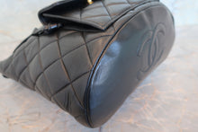 Load image into Gallery viewer, CHANEL Matelasse chain back pack Lambskin Black/Gold hadware Back pack 700090193
