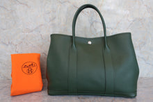画像をギャラリービューアに読み込む, HERMES／エルメス ガーデンパーティPM ヴォーエプソン ヴェールアングレ A刻印 トートバッグ 800060040
