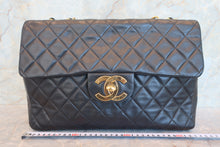 画像をギャラリービューアに読み込む, CHANEL/シャネル デカマトラッセシングルフラップチェーンショルダーバッグ ラムスキン ブラック/ゴールド金具 ショルダーバッグ 700070151
