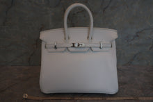 将图片加载到图库查看器，HERMES BIRKIN 25 Personal order Epsom leather White □R刻印 Hand bag 600100017
