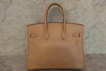 将图片加载到图库查看器，HERMES BIRKIN 25 Swift leather Tabac camel □L刻印 Hand bag 600110021
