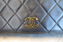 画像をギャラリービューアに読み込む, CHANEL/シャネル マトラッセプッシュロックチェーンショルダーバッグ ラムスキン ブラック/ゴールド金具 ショルダーバッグ 800080024
