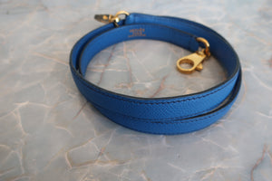 HERMES／エルメス ボリード35 クシュベル ブルーフランス 〇X刻印 ショルダーバッグ 700030069