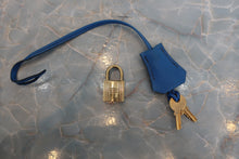 將圖片載入圖庫檢視器 HERMES／エルメス ボリード35 クシュベル ブルーフランス 〇X刻印 ショルダーバッグ 700030069
