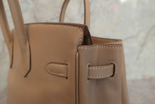 将图片加载到图库查看器，HERMES BIRKIN 25 Swift leather Tabac camel □L刻印 Hand bag 600110021
