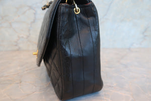CHANEL/シャネル マトラッセチェーンショルダーバッグ ラムスキン ブラック/ゴールド金具 ショルダーバッグ 700080113