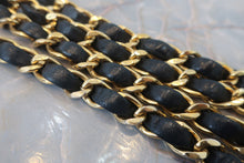 画像をギャラリービューアに読み込む, CHANEL/シャネル ミニマトラッセシングルフラップチェーンショルダーバッグ ラムスキン ブラック/ゴールド金具 ショルダーバッグ 800010121
