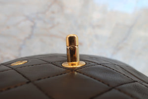 CHANEL/シャネル マトラッセWフラップWチェーンショルダーバッグ ラムスキン ブラック/ゴールド金具 ショルダーバッグ 700070159