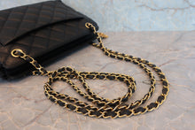 将图片加载到图库查看器，CHANEL/香奈儿 CF 链条包 荔枝皮 Black/Gold hadware(黑色/金色金属) 肩背包 800080192
