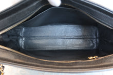 将图片加载到图库查看器，CHANEL/香奈儿 CF 链条包 荔枝皮 Black/Gold hadware(黑色/金色金属) 肩背包 800080192
