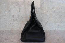 画像をギャラリービューアに読み込む, HERMES／エルメス バーキン40 トゴ ブラック 〇X刻印 ハンドバッグ 700110015
