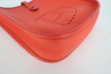 Load image into Gallery viewer, HERMES EVELYNE TPM Clemence leather Capucine Y Engraving Shoulder bag 800100115
