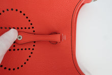 Load image into Gallery viewer, HERMES EVELYNE TPM Clemence leather Capucine Y Engraving Shoulder bag 800100115

