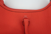 Load image into Gallery viewer, HERMES EVELYNE TPM Clemence leather Capucine Y Engraving Shoulder bag 800100115
