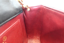 画像をギャラリービューアに読み込む, CHANEL/シャネル ミニマトラッセチェーンショルダーバッグ ラムスキン ブラック/ゴールド金具 ショルダーバッグ 800030044
