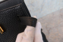 画像をギャラリービューアに読み込む, HERMES／エルメス バーキン40 トゴ ブラック 〇X刻印 ハンドバッグ 700110015
