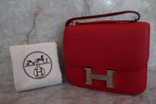 将图片加载到图库查看器，HERMES CONSTANCE3 MINI Epsom leather  Rouge casaque T刻印 Shoulder bag 600100018
