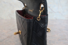 画像をギャラリービューアに読み込む, CHANEL/シャネル ミニマトラッセシングルフラップチェーンショルダーバッグ ラムスキン ブラック/ゴールド金具 ショルダーバッグ 800010173
