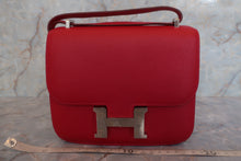 将图片加载到图库查看器，HERMES CONSTANCE3 MINI Epsom leather  Rouge casaque T刻印 Shoulder bag 600100018
