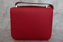 将图片加载到图库查看器，HERMES CONSTANCE3 MINI Epsom leather  Rouge casaque T刻印 Shoulder bag 600100018
