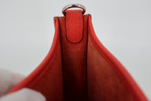 Load image into Gallery viewer, HERMES EVELYNE TPM Clemence leather Capucine Y Engraving Shoulder bag 800100115

